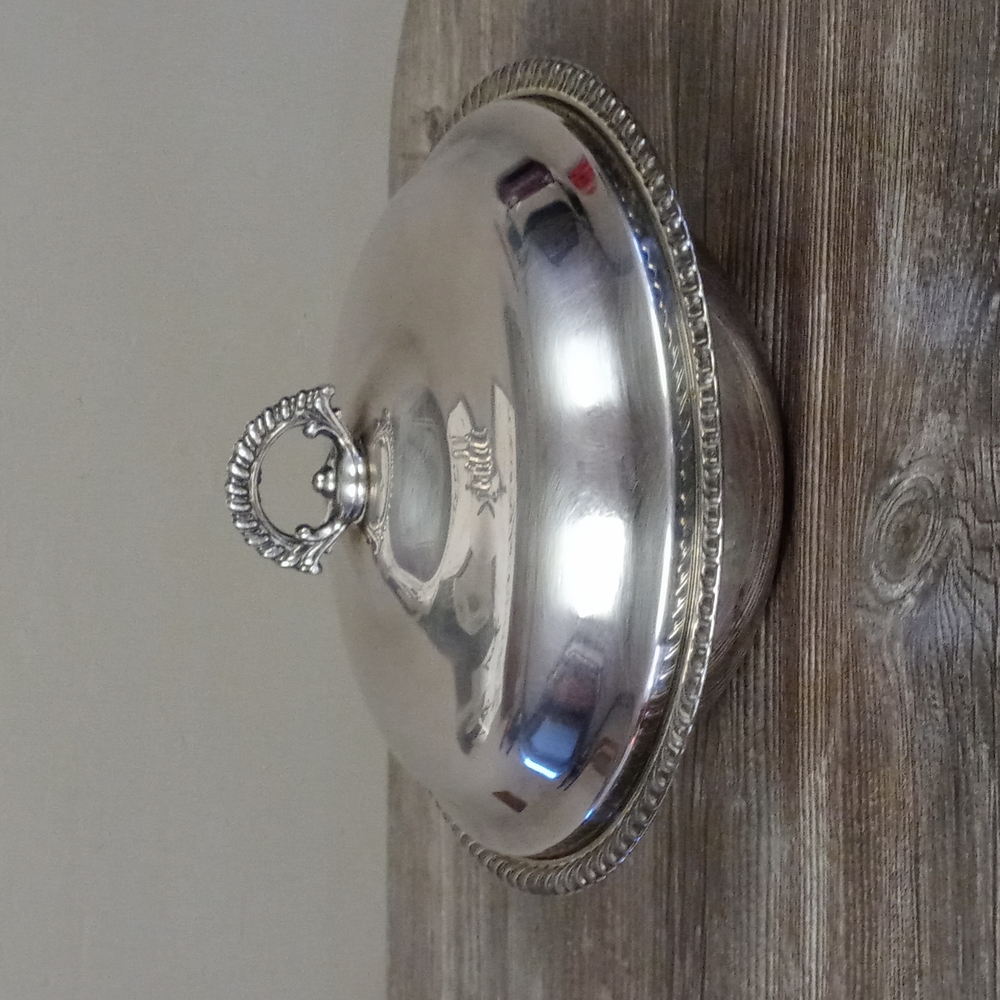 Silver Bowl w/Lid